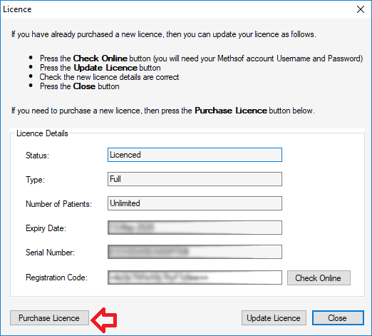 MethDA-screenshot-purchase-licence